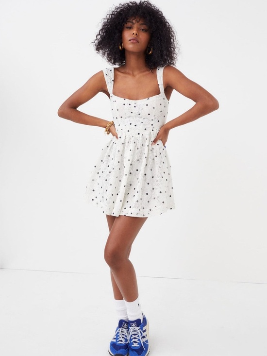 For Love And Lemons Dresses & Skirts - For Love and Lemons Donna Mini Dress Polka Dot
